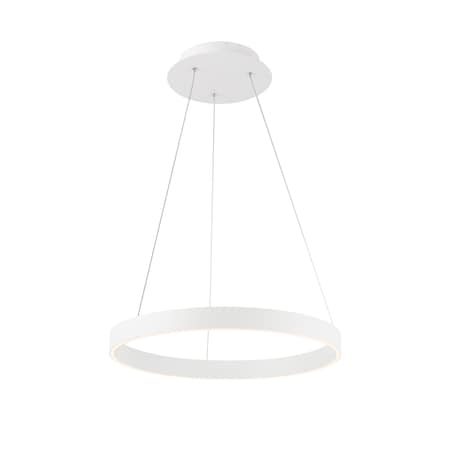 Dweled Sirius 18in LED Pendant 3000K in White PD-811